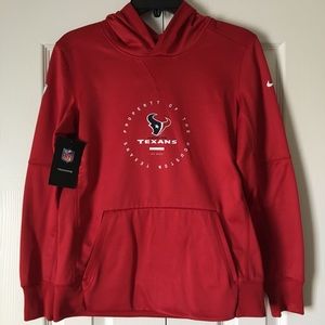 Nike Houston Texans Logo Therma Hoodie